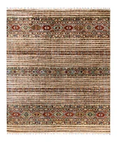 Adorn Hand Woven Rugs Tribal M1999 8'2"x9'10" Area Rug