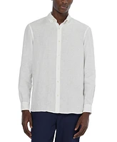 Scotch & Soda Men's Long Sleeve Linen Shirt