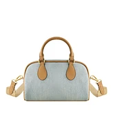 True Religion Denim Logo Mini Satchel Crossbody Bag
