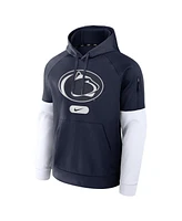 Nike Men's Navy Penn State Nittany Lions Fitness Performance Pullover Hoodie