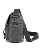 Tsd Brand Coastal Canvas Messenger Bag