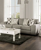 Furniture of America 101" Bullard Square Arm Sofa