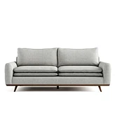 Furniture of America 83" Kasi Round Arm Sofa