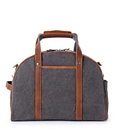 Tsd Brand Stone Creek Waxed Canvas Weekender