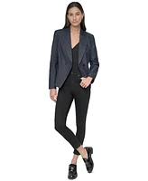 Dkny Jeans Women's Double-Breasted Denim Blazer - DDN