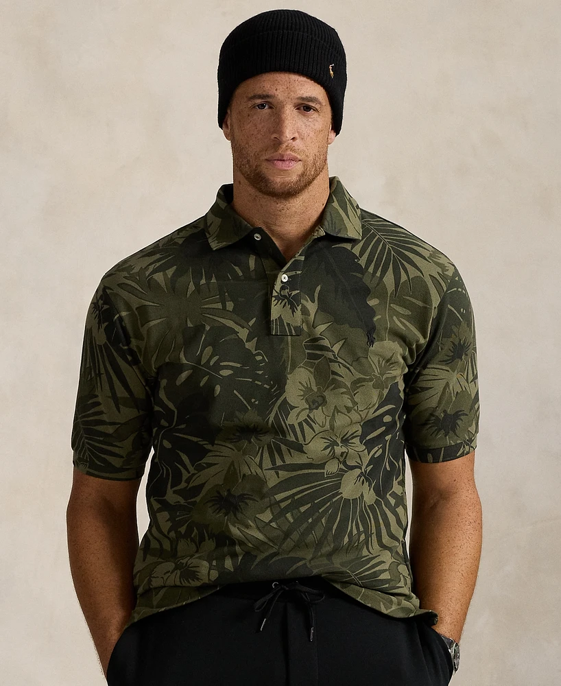 Polo Ralph Lauren Men's Big & Tall Palm-Camo Mesh Shirt