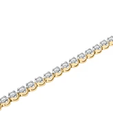 Diamond Bracelet (2 ct. t.w.) in 10k Yellow Gold, Exclusively at Macy's