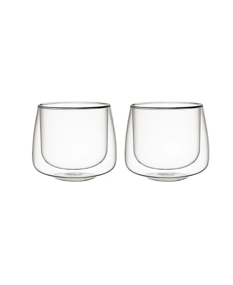 Villeroy & Boch Artesano Hot Cold Beverages Insulated Cappuccino Tumbler, Set of 2
