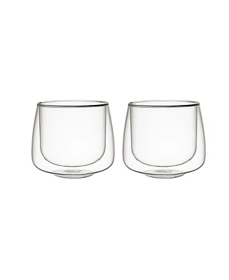 Villeroy & Boch Artesano Hot Cold Beverages Insulated Cappuccino Tumbler, Set of 2