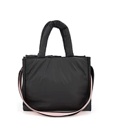 Like Dreams Serenity Bow Puffer Medium Tote Bag