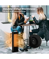 Sugift IP65 Waterproof Aluminum Heater with Double-Sided Heating and Overheat Protection