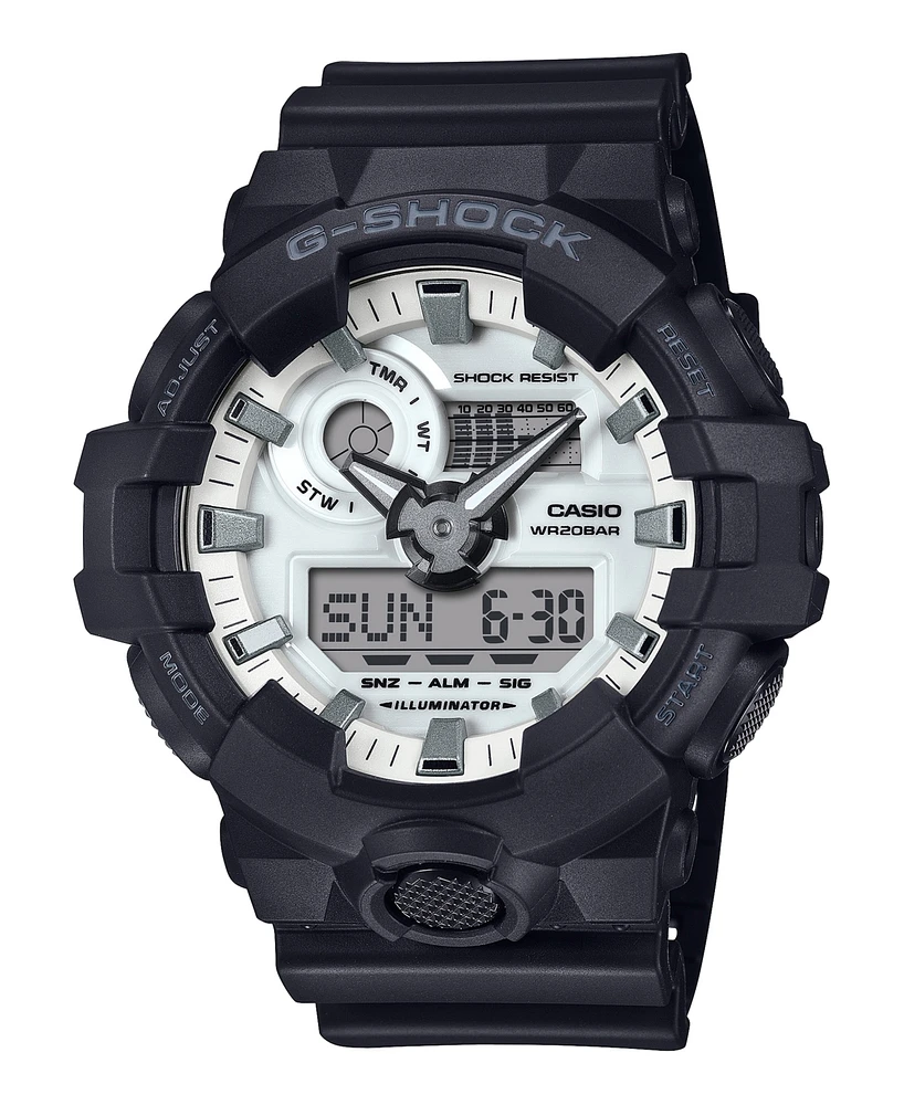 G-Shock Men's Black Resin Watch, 53.4mm, GA700WD-1A