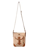 Tsd Brand Dolphin Canvas Crossbody Bag