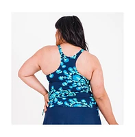 Calypsa Plus Maya Tankini Swim Top