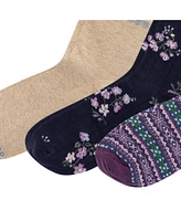 Polo Ralph Lauren Little Girls Essex Sampler Socks, 3-Pack