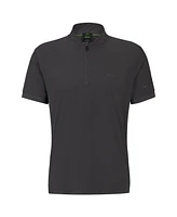 Boss by Hugo Men's Zip-Neck Slim-Fit Polo