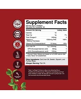 Nature's Craft Cod Liver Oil Softgels, Fish Oil Supplement with Vitamin D3 & A for Heart Joint Brain and Immune Support, Nature's Craft, 180ct
