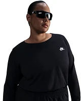 Nike Plus Sportswear Club Long-Sleeve T-Shirt