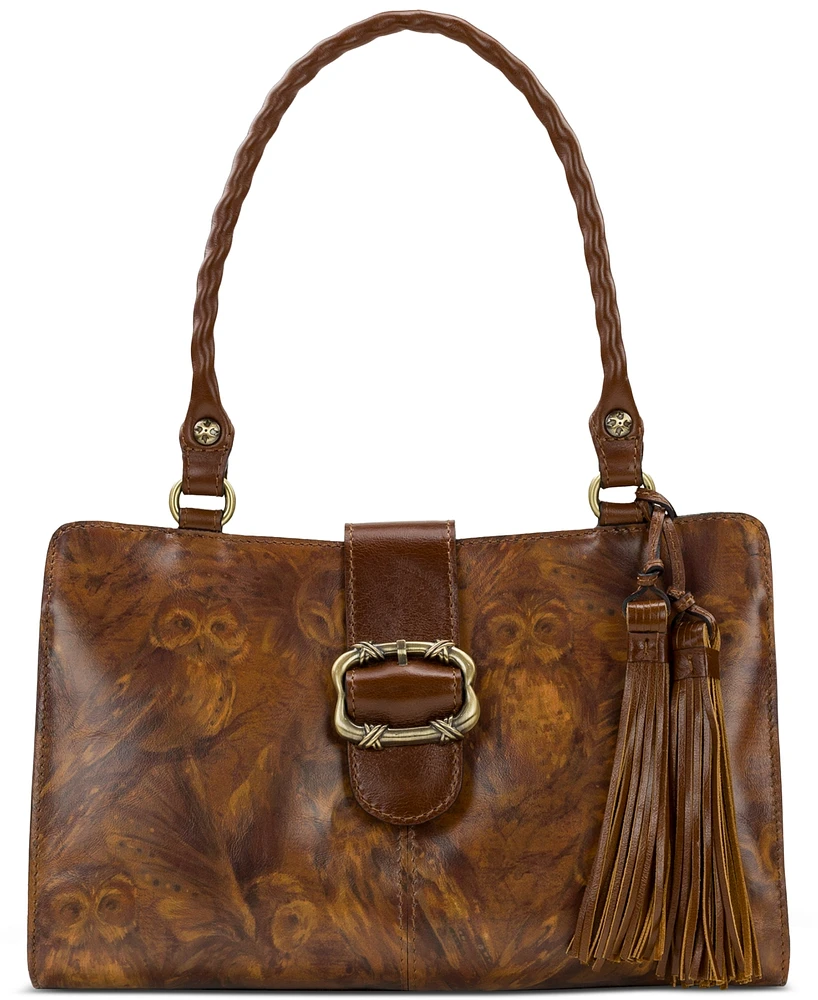 Patricia Nash Violina Medium Leather Satchel