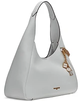 Karl Lagerfeld Paris Delaine Large Leather Hobo