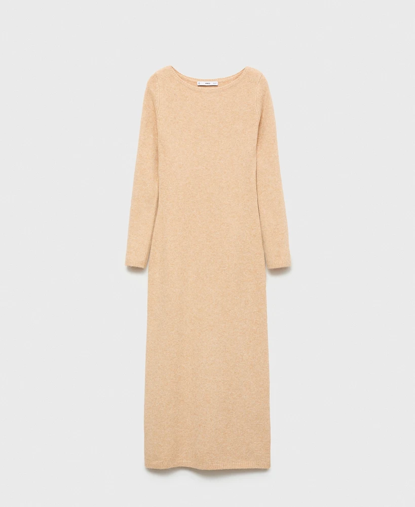 Mango Women's Knit Midi Dress