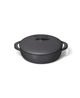 Caraway Cast Iron 3.5-Quart Braiser with Domed Lid