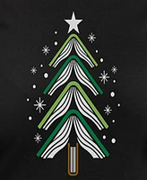 Hybrid Apparel Plus Size Trendy Christmas Tree Book Graphic Pullover Top