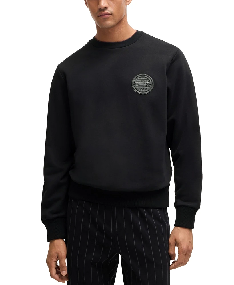 Boss by Hugo Men's Porsche X Special Branding Sweatshirt