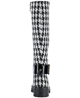 Karl Lagerfeld Paris Women's Meara 50/50 Almond Toe Band Boots