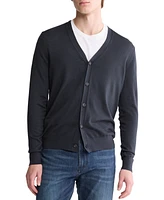 Calvin Klein Men's Regular-Fit V-Neck Cardigan