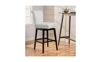 Swivel Counter Stool (1PK), Stylish Upholstered Chair for Kitchen,Home Bar,or Living Room-The Pop Home