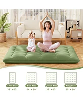 Gouun Floor Mattress with Washable Cover and Carry Bag-Full Size