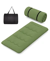 Gouun Floor Mattress with Washable Cover and Carry Bag-Twin Size