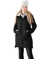 Amalli Talli Women's Black Tall Puffer Coat