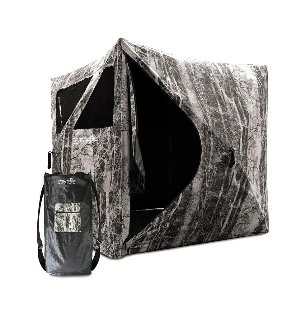 SereneLife Care Taker Ground Hunting Blind with Carrying Bag