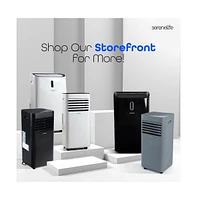 SereneLife Portable Air Conditioner, 8000 Btu, Dehumidifier & Fan Modes