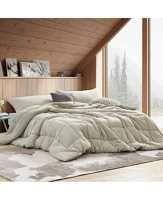 Sweater Weather Yoga - Coma Inducer Oversized Comforter - Snowy Moss-Gray