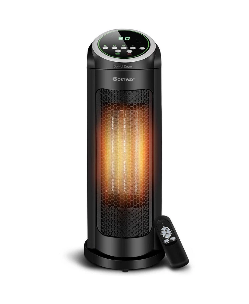 Gouun 1500 W Led Portable Oscillating Ptc Ceramic Space Heater