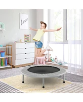 Gouun 38 Inch Mini Folding Trampoline Portable Recreational Fitness Rebounder
