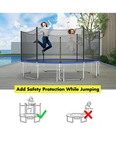 Trampoline Safety Replacement Protection Enclosure Net