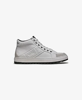 Karl Lagerfeld Paris Men's Debossed Logo High-Top Sneaker