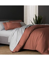 Doz by Sijo Cooling Bamboo Duvet Cover Set, 100% Viscose, Organically Grown