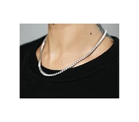 Rachelment Diamante Tennis Necklace