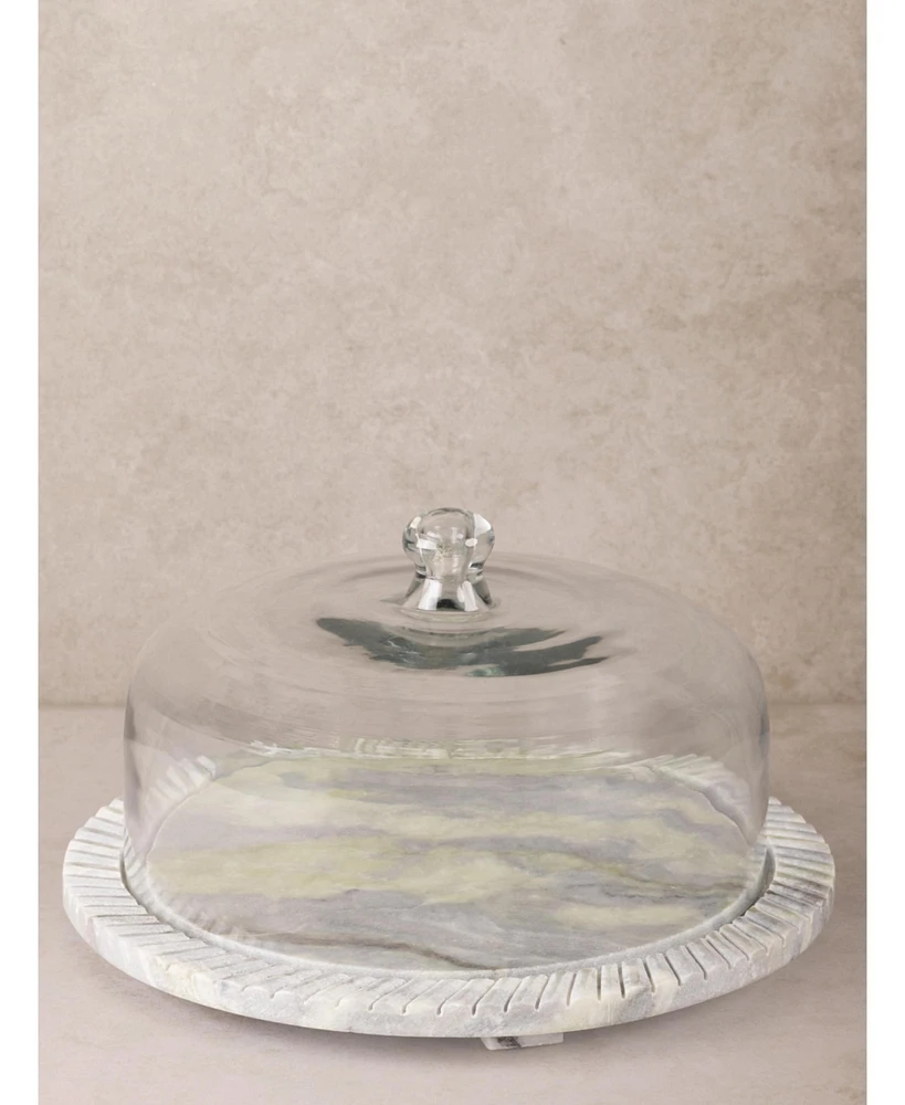 Gauri Kohli Blinq Serving Board with Cloche