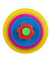 Hey Play Barbell and 8 Plates Kids Weight Set