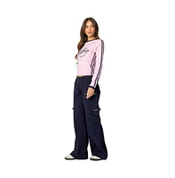Edikted Womens Kimmie Cargo Pants