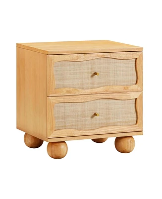 Tov Furniture 17" Wood Nightstand