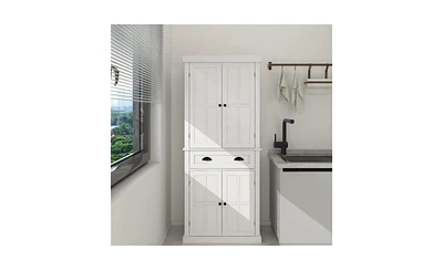 Slickblue Kitchen Pantry Cabinet for Extra Storage and Efficient Organization