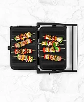 Holstein Housewares 2-Slice Panini Press and 180 Grill Hh-09176003SS