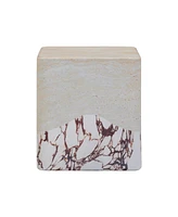 Tov Furniture 18.1" Concrete Indoor and Outdoor Side Table